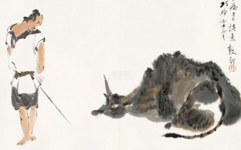 病牛带病劳作，老汉食言暴毙