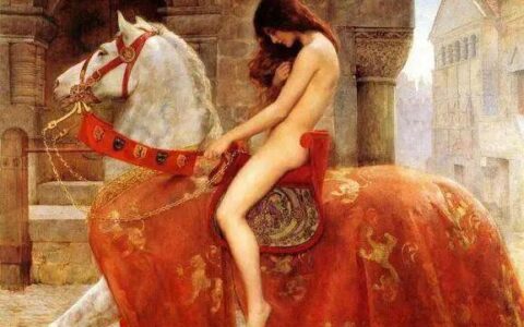 骑独角兽的女神