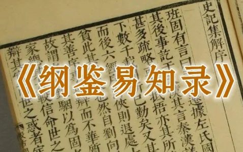 中国历史入门读物——《纲鉴易知录》-小牛评论
